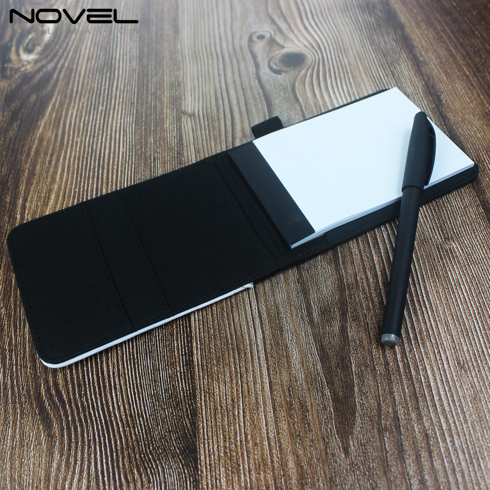 Sublimation Canvas NoteBook with Slots Heat Transfer Blank Note Book Portable Anti-dirt Notebook A4/A5/A7