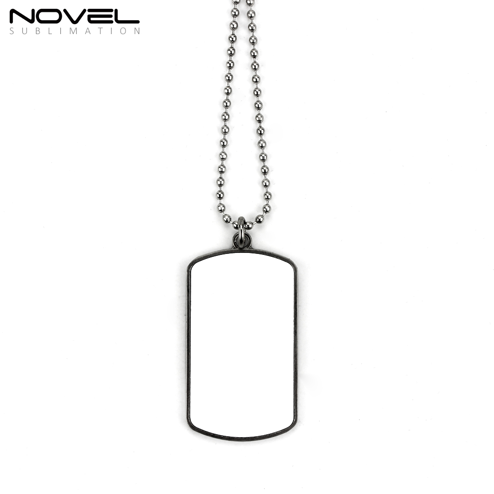 Sublimation Arc-shaped Dog Tag