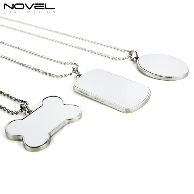 Sublimation Oval-shaped Dog Tag