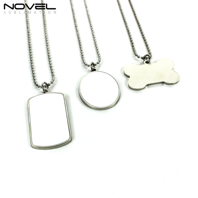 Sublimation Oval-shaped Dog Tag