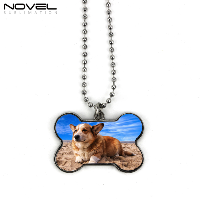 Sublimation Bone Shaped Dog Tag