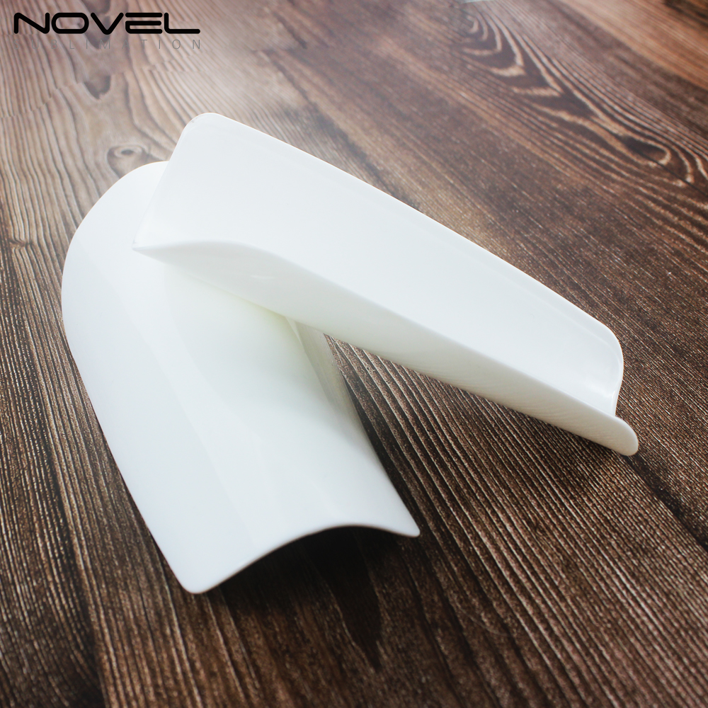 Personalized Sublimation 3D Blank Soccer Shin Guards Glossy Style