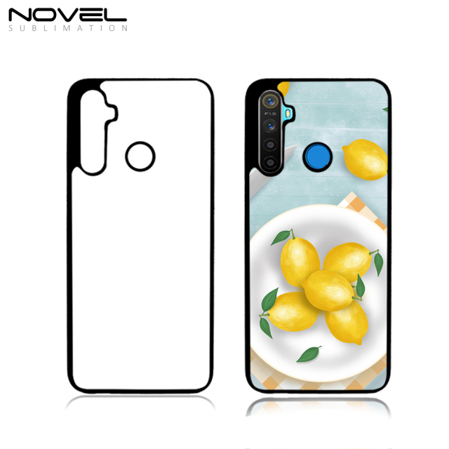 DIY Sublimation Blank 2D Hard Plastic Case For OPPO Realme 5