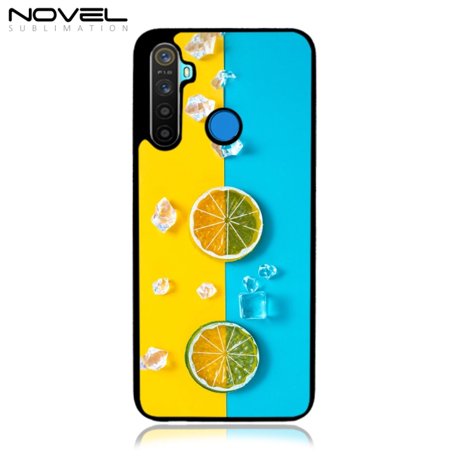 DIY Sublimation Blank 2D Hard Plastic Case For OPPO Realme 5