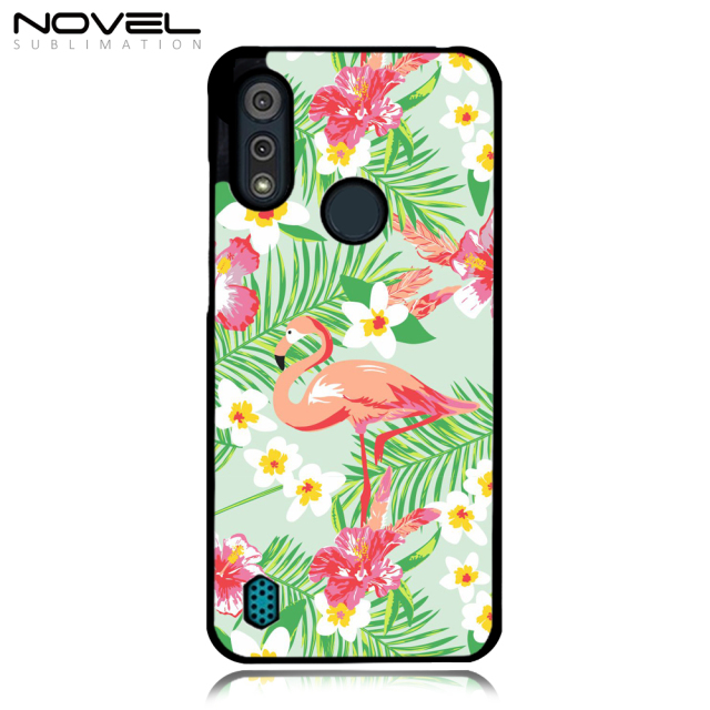 Sublimation Blank 2D Plastic Mobile Phone Case For Moto E6s 2020