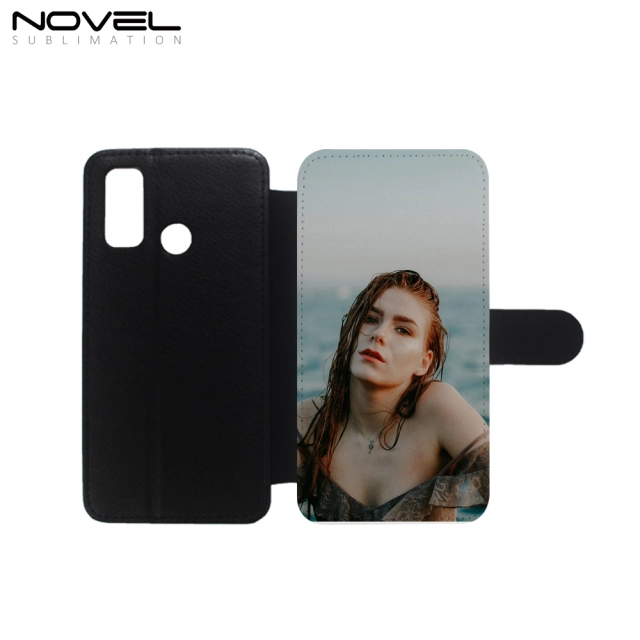 Sublimation PU Flip Case Phone Wallet For P Smart 2020