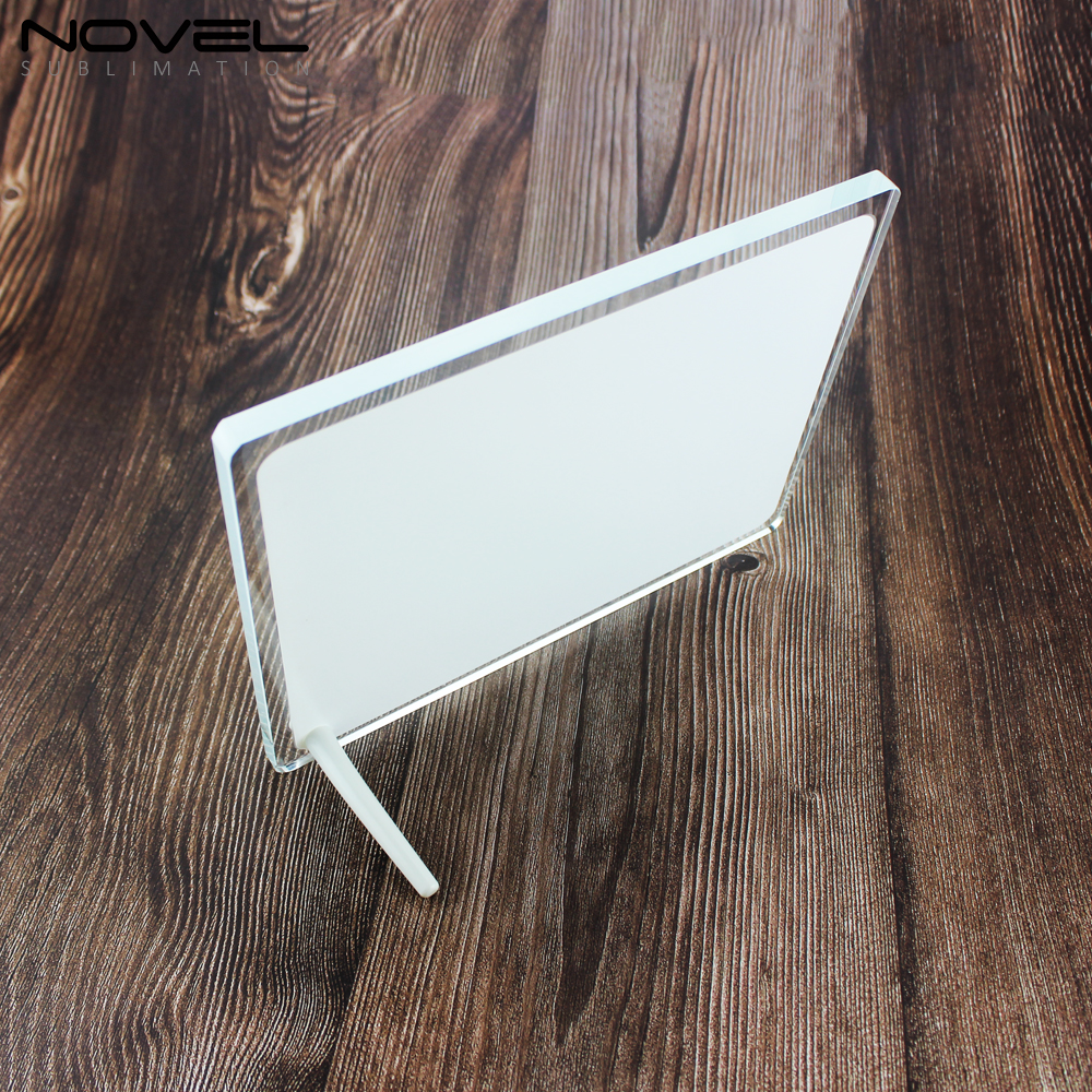8” Fillet Crystal Glass Photo Sublimation Frame- BL-06