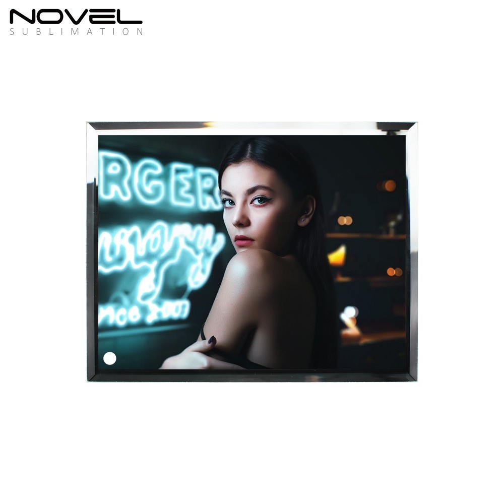8" Glass Photo Panel Sublimation Blank Frame
