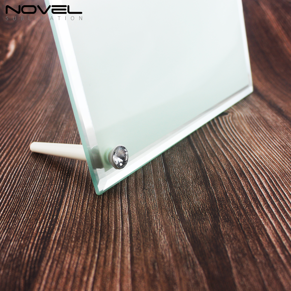 8" Glass Photo Panel Sublimation Blank Frame