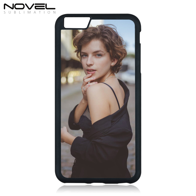 For iPhone 6 Plus Sublimation Blank 2D TPU Rubber Phone Case