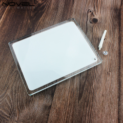 8” Fillet Crystal Glass Photo Sublimation Frame
