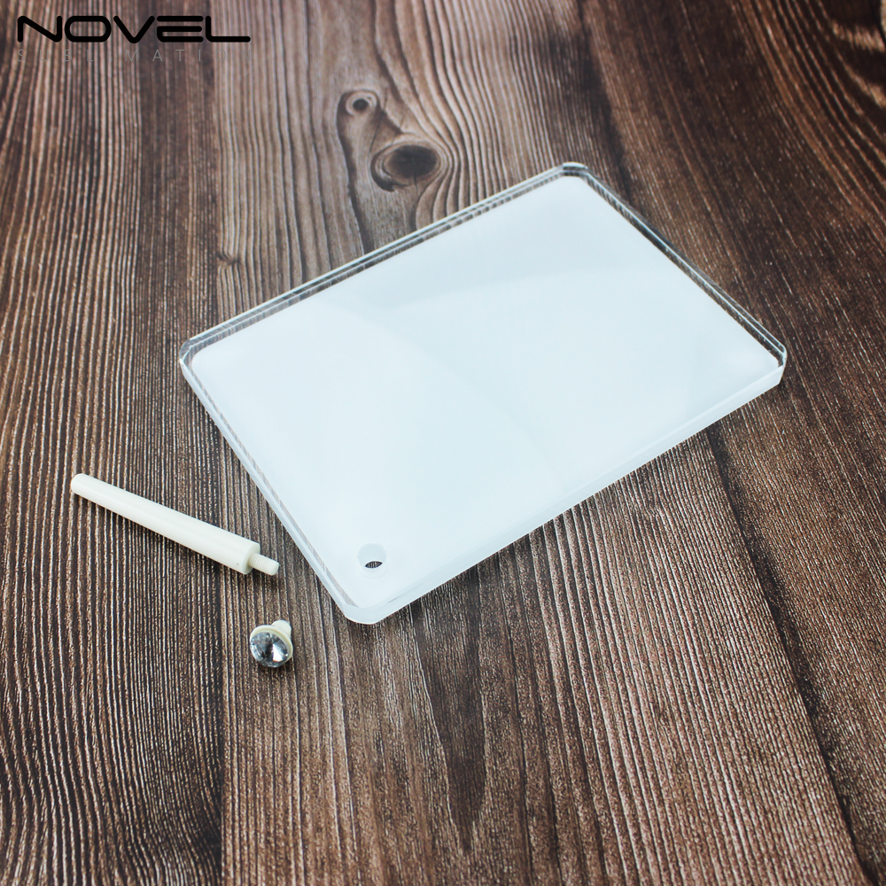 7” Crystal Glass Photo Desktop Frame- BL-07