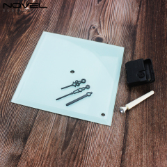 Custom Square Smooth Clock Photo Panel Frame