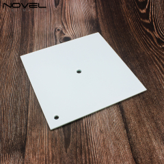 Custom Square Smooth Clock Photo Panel Frame