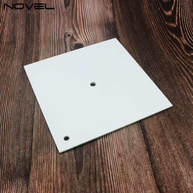 Custom Square Smooth Clock Photo Panel Frame