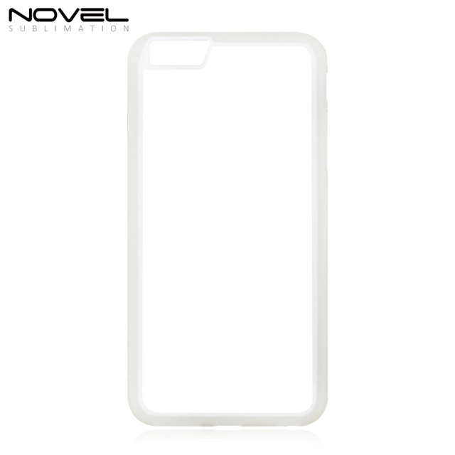 For iPhone 6 Plus Sublimation Blank 2D TPU Rubber Phone Case