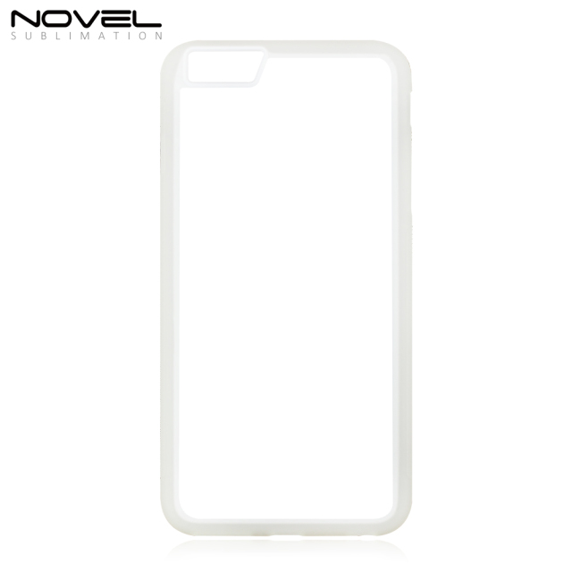 For iPhone 6 Plus Sublimation Blank 2D TPU Rubber Phone Case