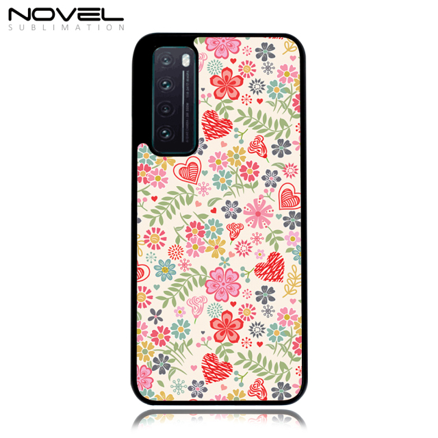 2D Rubber Phone Case For Huawei Nova 7 Sublimation Blank Phone Back Shell