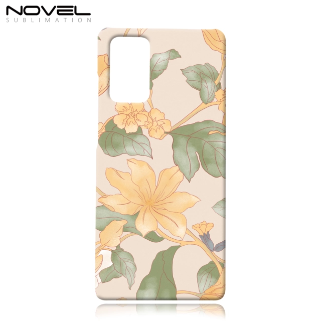 Blank Sublimation 3D Plastic Phone Case For Galaxy Note 20