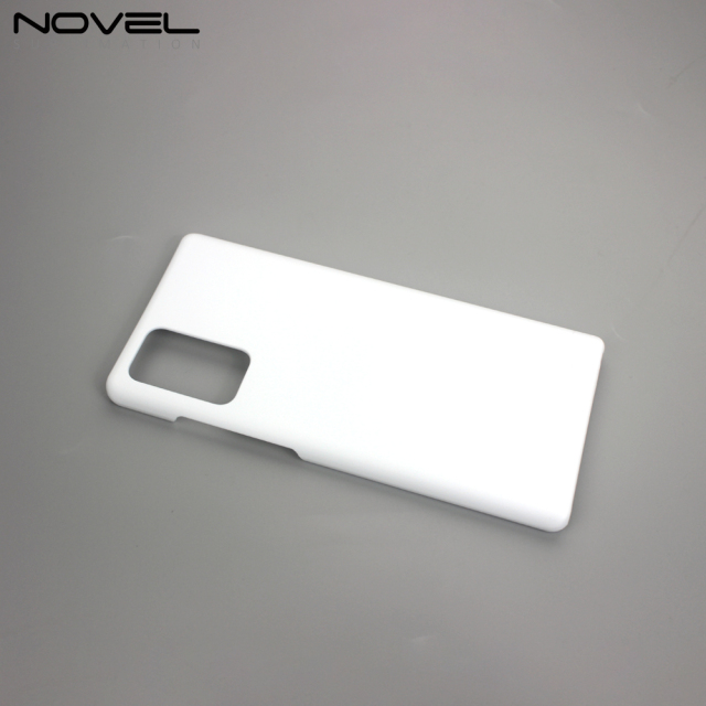 Blank Sublimation 3D Plastic Phone Case For Galaxy Note 20
