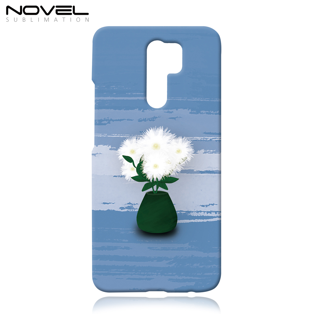 Custom 3D Case for Redmi 9 Sublimation Blank Mobile Phone Back Cover
