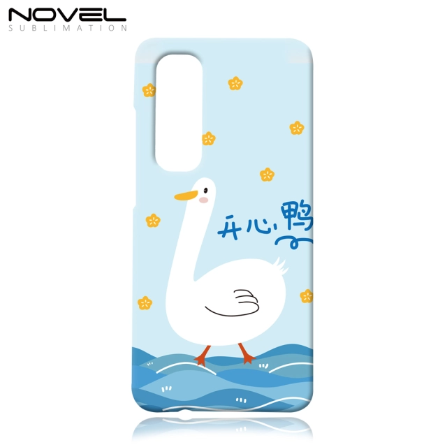 Personalized Blank 3D Classic Plastic Phone Case For Xiaomi Note 10 Lite