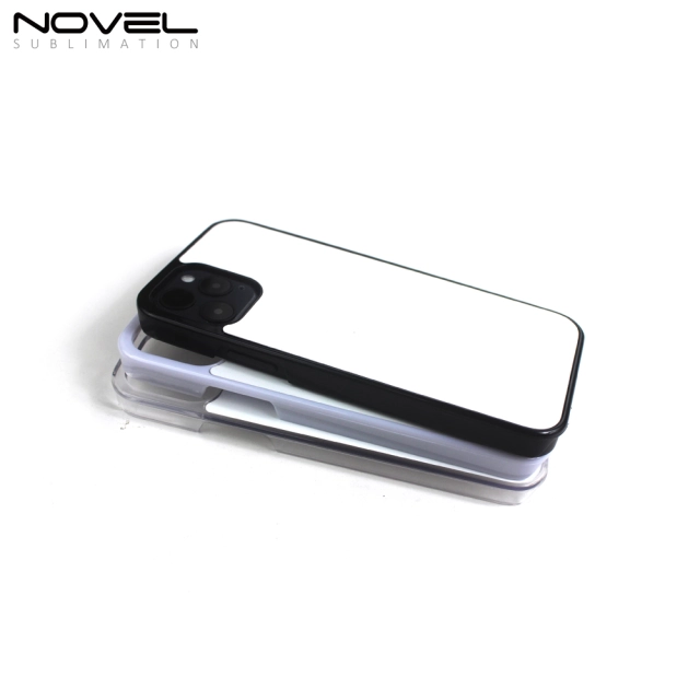 Hot Selling Sublimation Blank 2D Plastic Cell Phone Case for iPhone 12 6.1&quot;