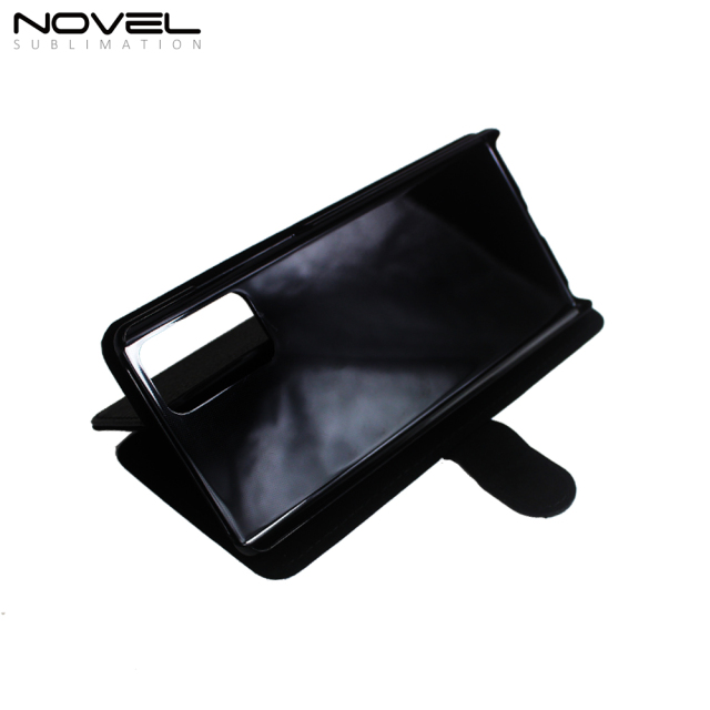 Premium PU Flip Wallet Sublimation Case for Galaxy Note 20 with  Magnetic Closure