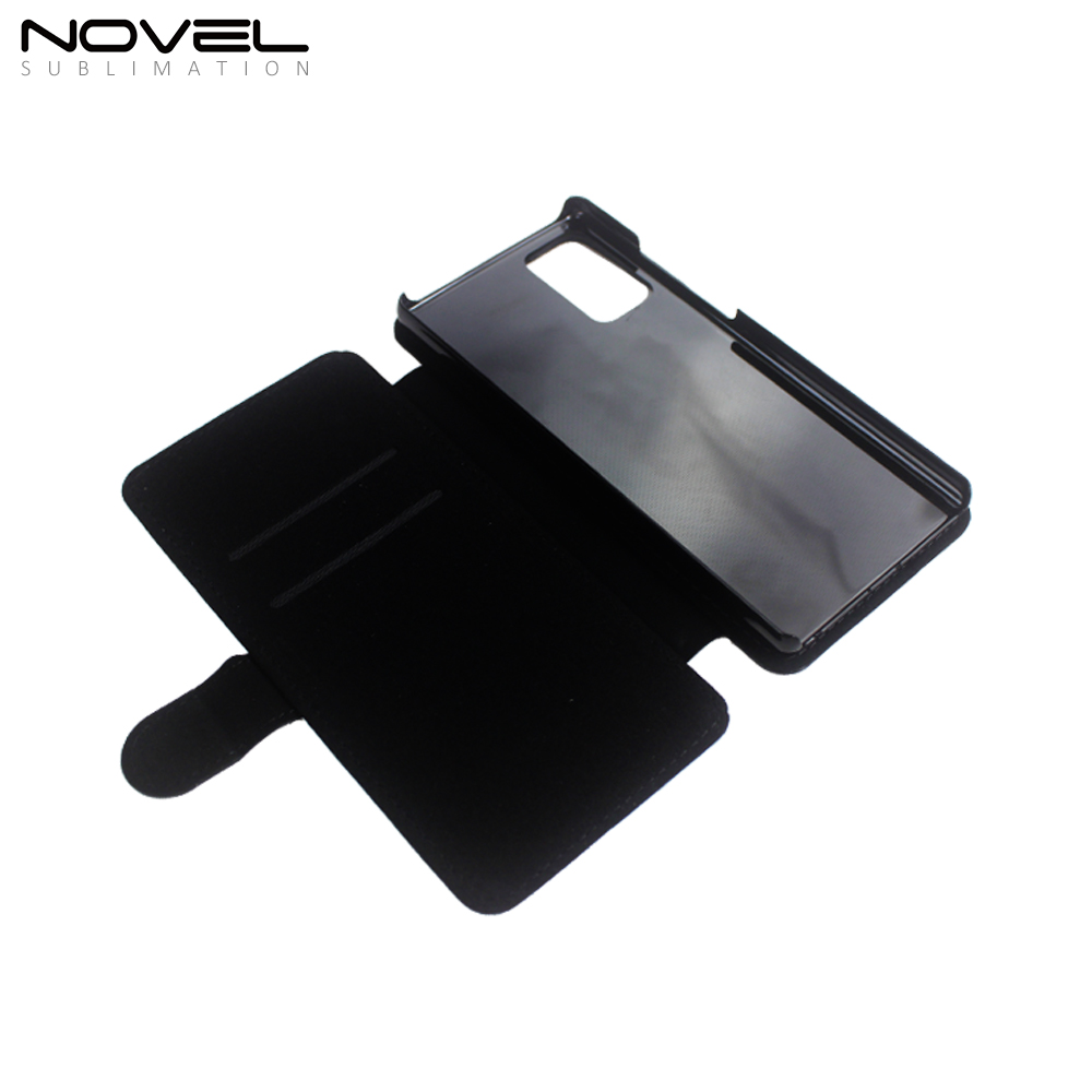 Premium PU Flip Wallet Phone Case Sublimation Case for Galaxy Note Series,Note 20,Note 8,9,10 Series with Magnetic Closure