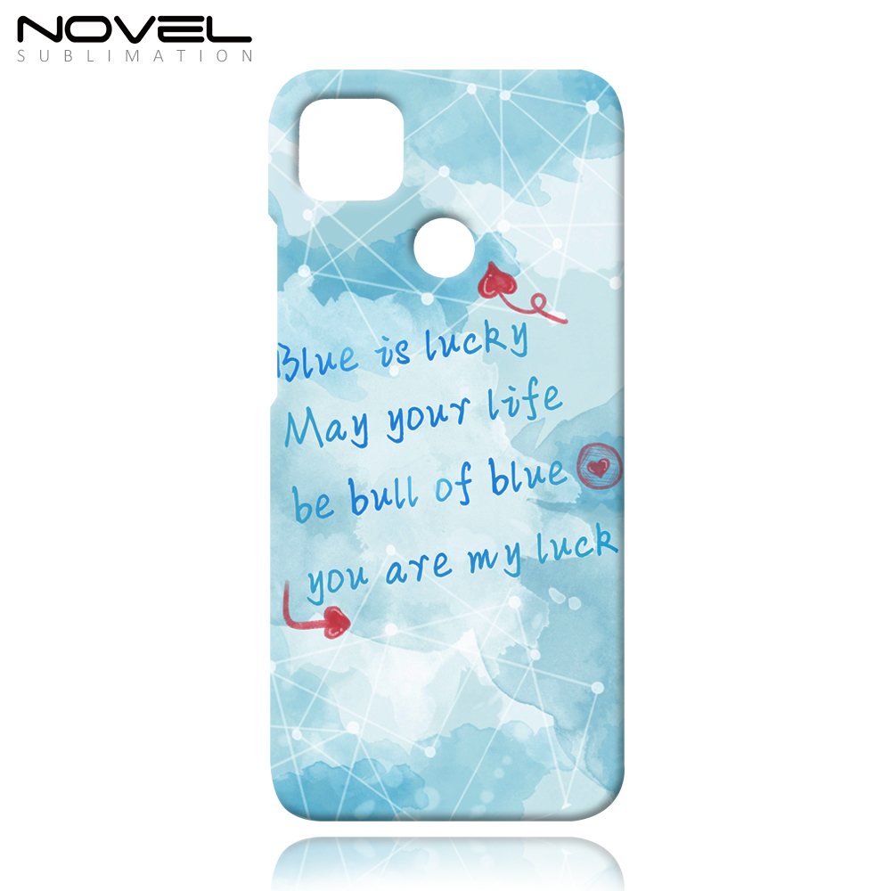 3D Sublimation Case Plastic Back Phone Cover for Redmi 9c