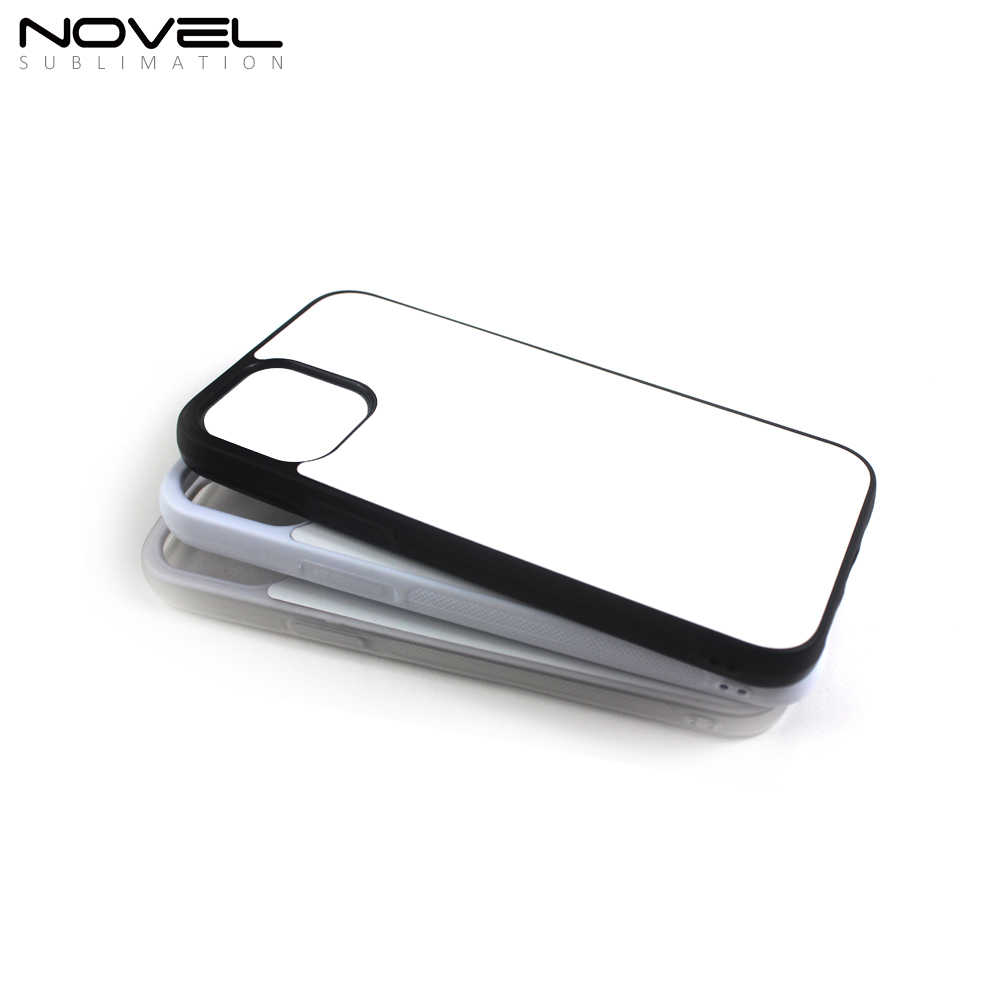 Hot Selling DIY Sublimation 2D TPU Rubber Phone Case for iPhone 12 Mini 5.4"