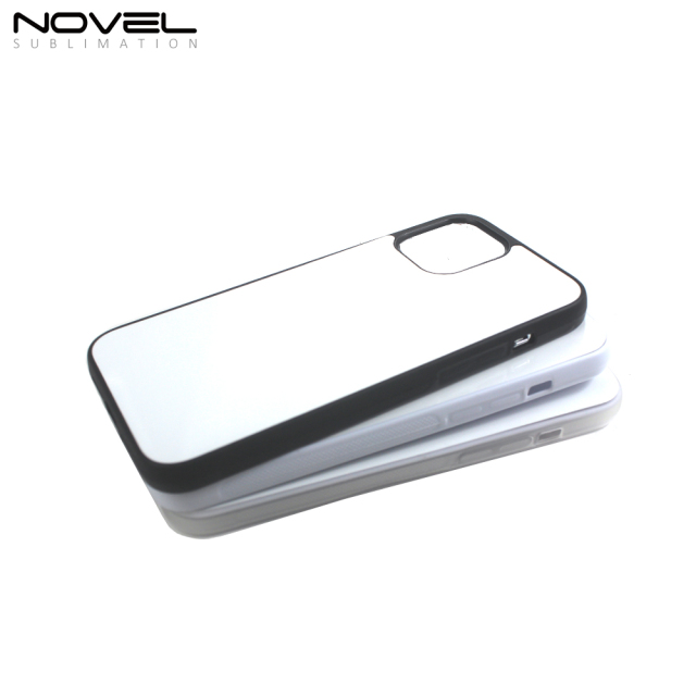 Hot Selling DIY Sublimation 2D TPU Rubber Phone Case for iPhone 12 Mini 5.4&quot;