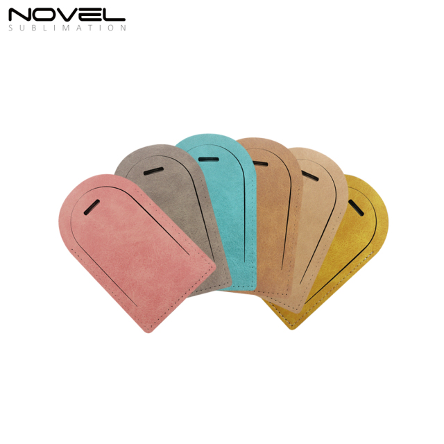 DIY Sublimation PU Leather Luggage Tag Arch Shape #3