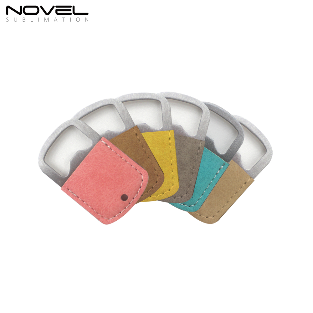 PU Stainless Steel Bottle Opener Sublimation Small Bottle Opener #1