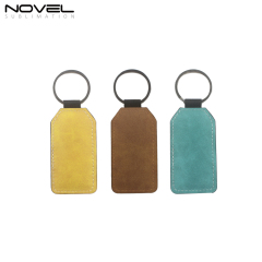 Barrel PU Keychain Sublimation Color Keyring