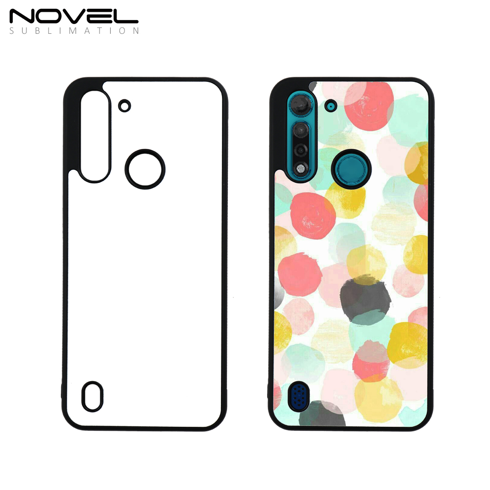 DIY Sublimation 2D Rubber Phone Cover For Moto G5,G6,G7,G8 Power Lite