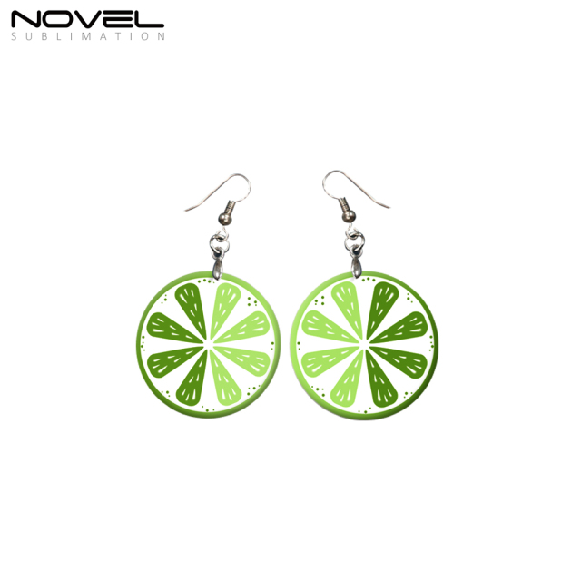 Customized Earrings Blanks MDF Sublimation Printing Earrings for Making DIY Craft