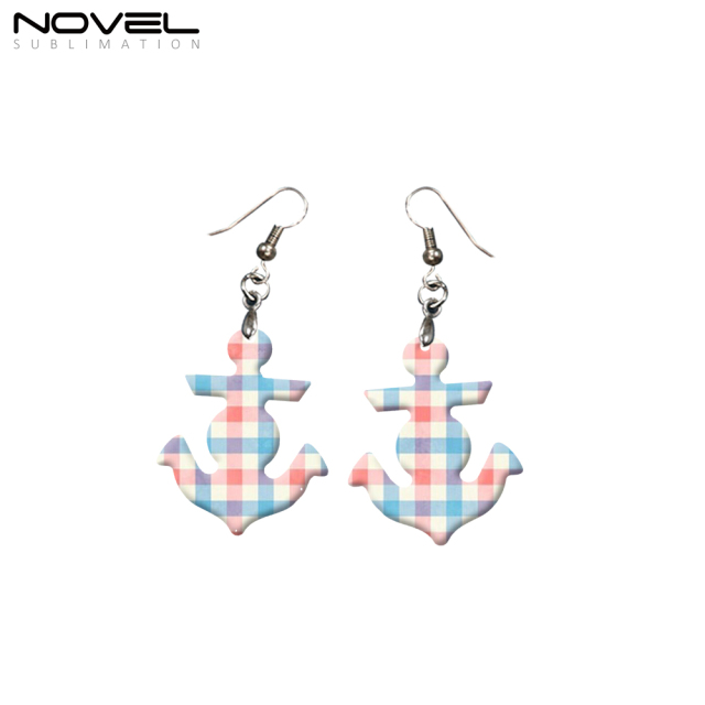 DIY Craft MDF Earrings Sublimation Blank Earring Heat Printing