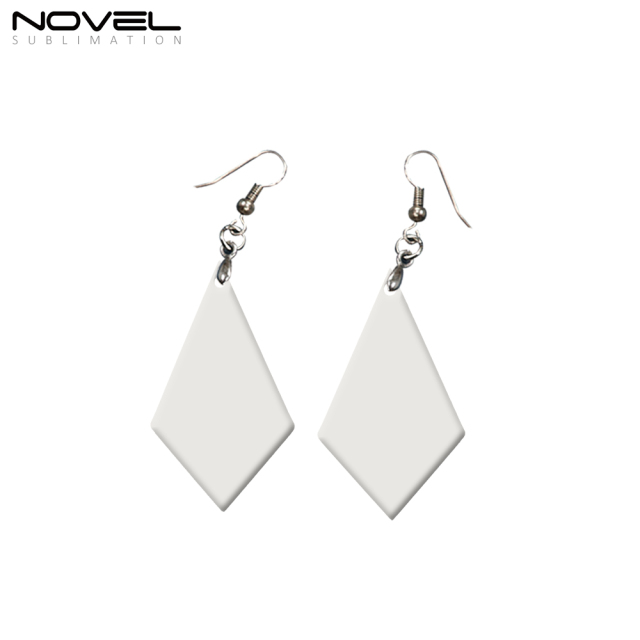 Personalized Earrings Blank Heat Transfer Sublimation MDF Earrings DIY Jewelry