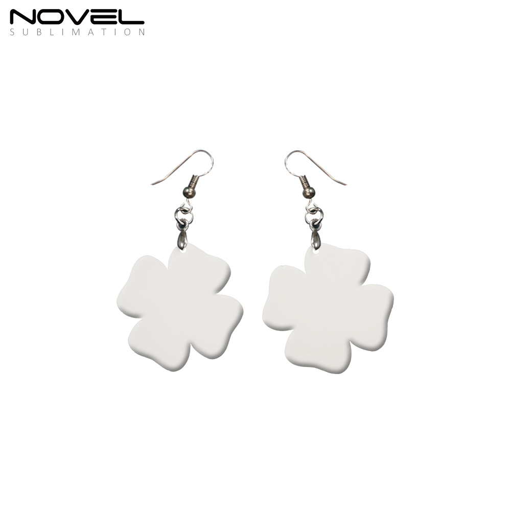 DIY Craft MDF Earrings Sublimation Blank Earring Heat Printing