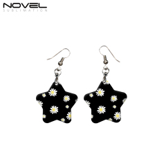 Customized Earrings Blanks MDF Sublimation Printing Earrings for Making DIY Craft