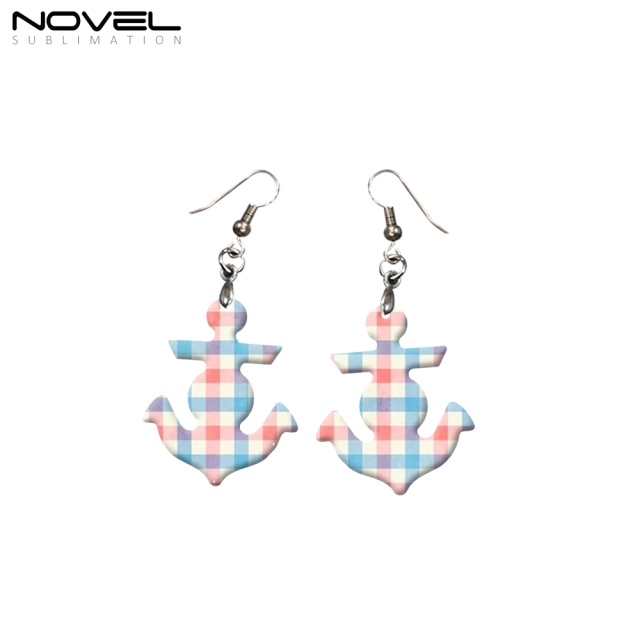 DIY Craft MDF Earrings Sublimation Blank Earring Heat Printing