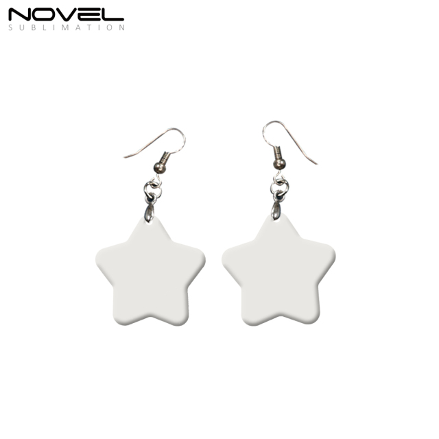 Personalized Earrings Blank Heat Transfer Sublimation MDF Earrings DIY Jewelry