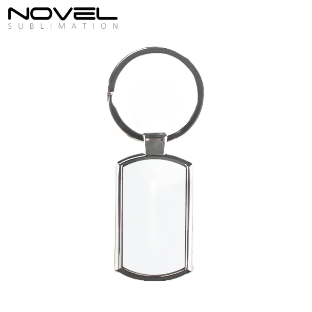 DIY Metal Keyring Sublimation Heat Transfer Blank Personalized Keychain