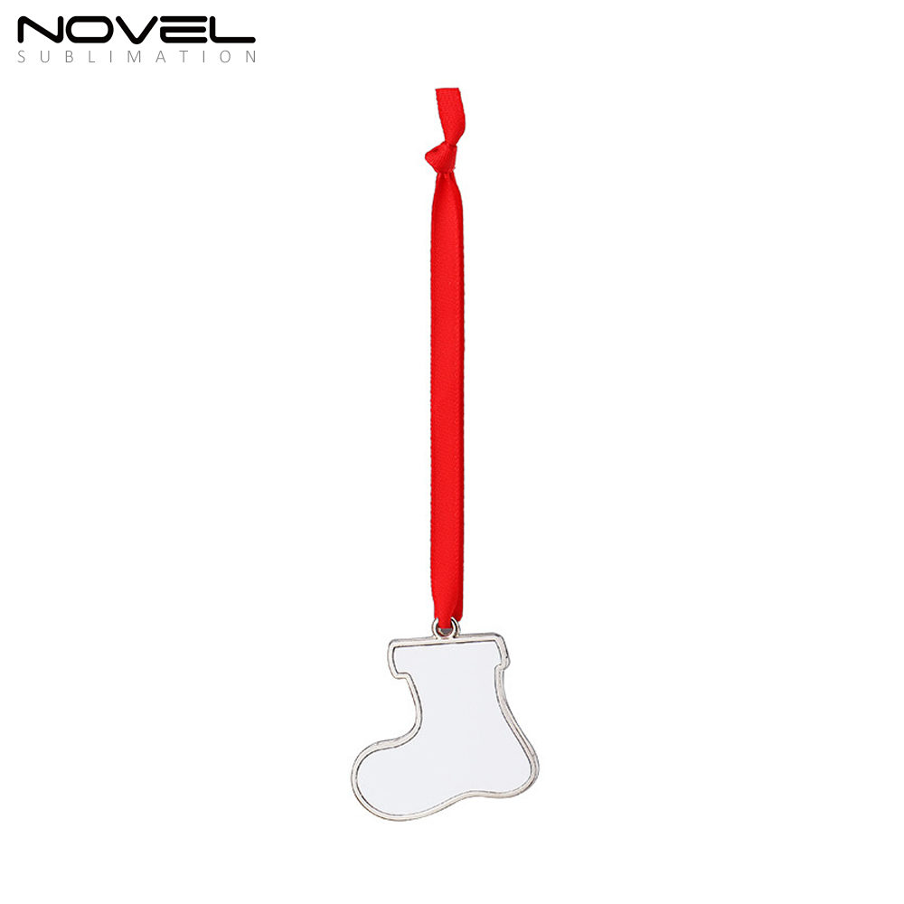 Zinc Alloy Pendants Christmas Ornaments- Five Shapes Available