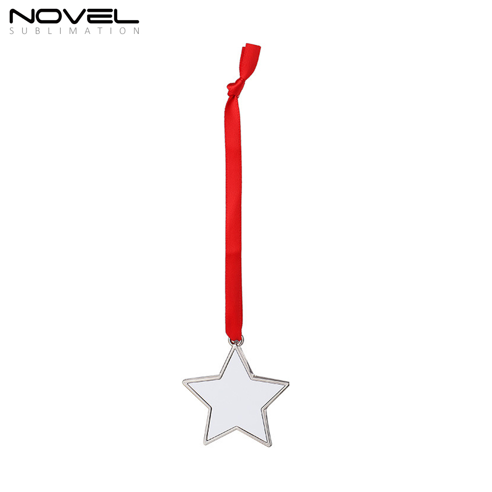 Zinc Alloy Pendants Christmas Ornaments- Five Shapes Available
