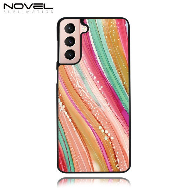 Popular DIY Sublimation Blank 2D Plastic Case for Galaxy S21,S21 Plus,S21 Ultra