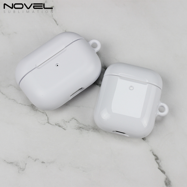 Personal Sublimation Protective Case blank 3D Sublimation Plastic Cover For Airpods/Airpods Pro