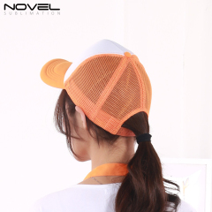 Sublimation Blank Mesh Back Trucker Cap Baseball Cap