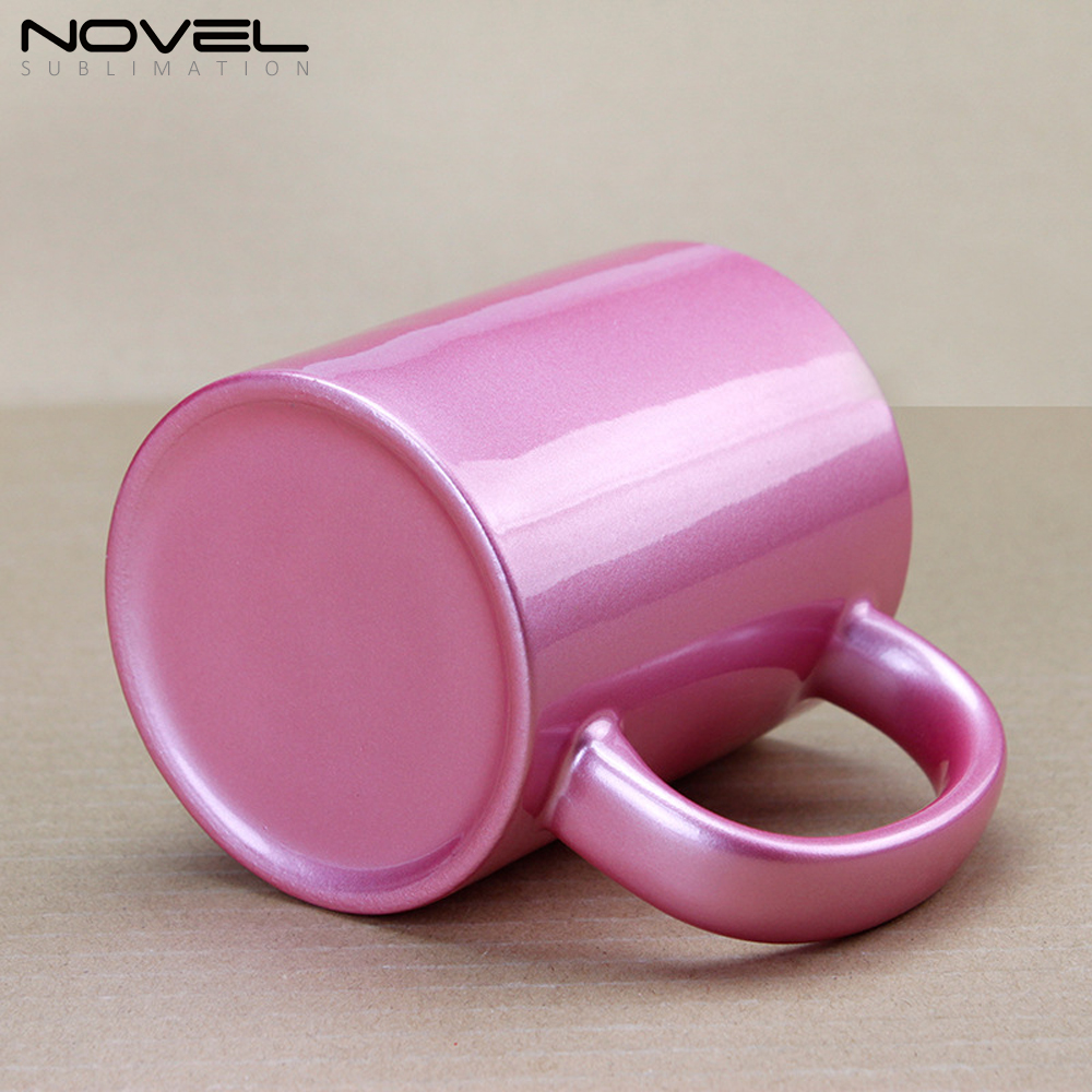 Color Sublimation Printing 11oz Pearl Mugs